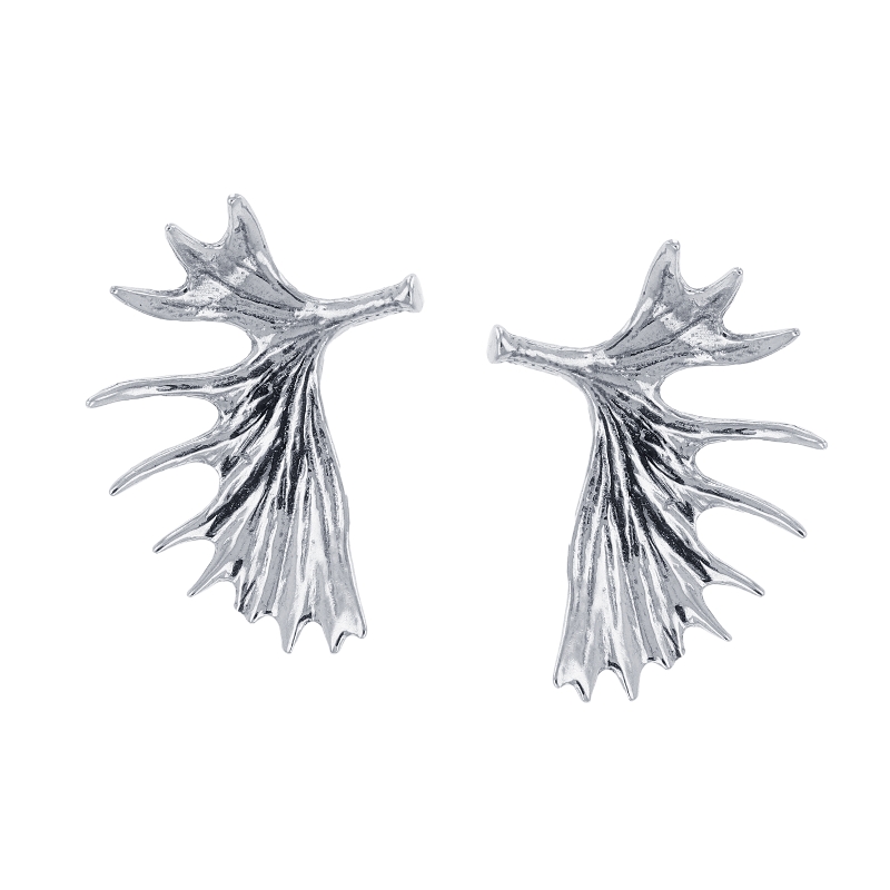 Moose antler earrings on sale